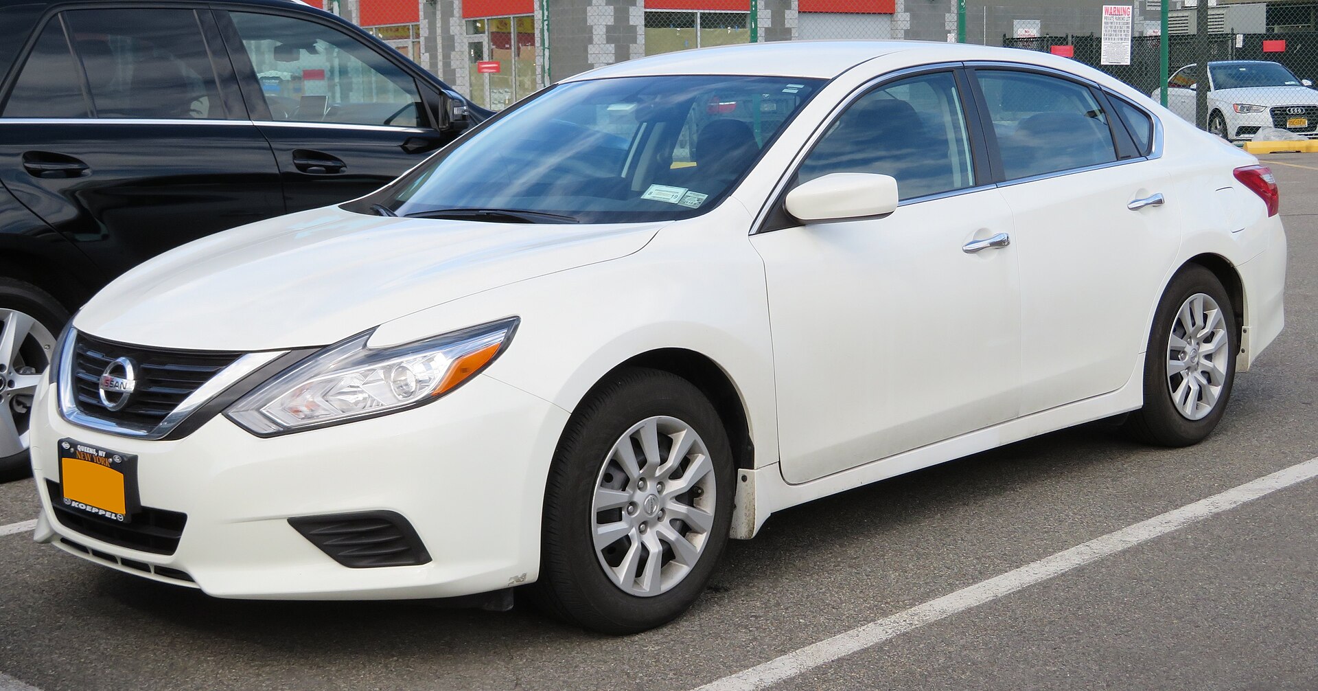 2017 Nissan Altima midsize gig rental fleet vehicle