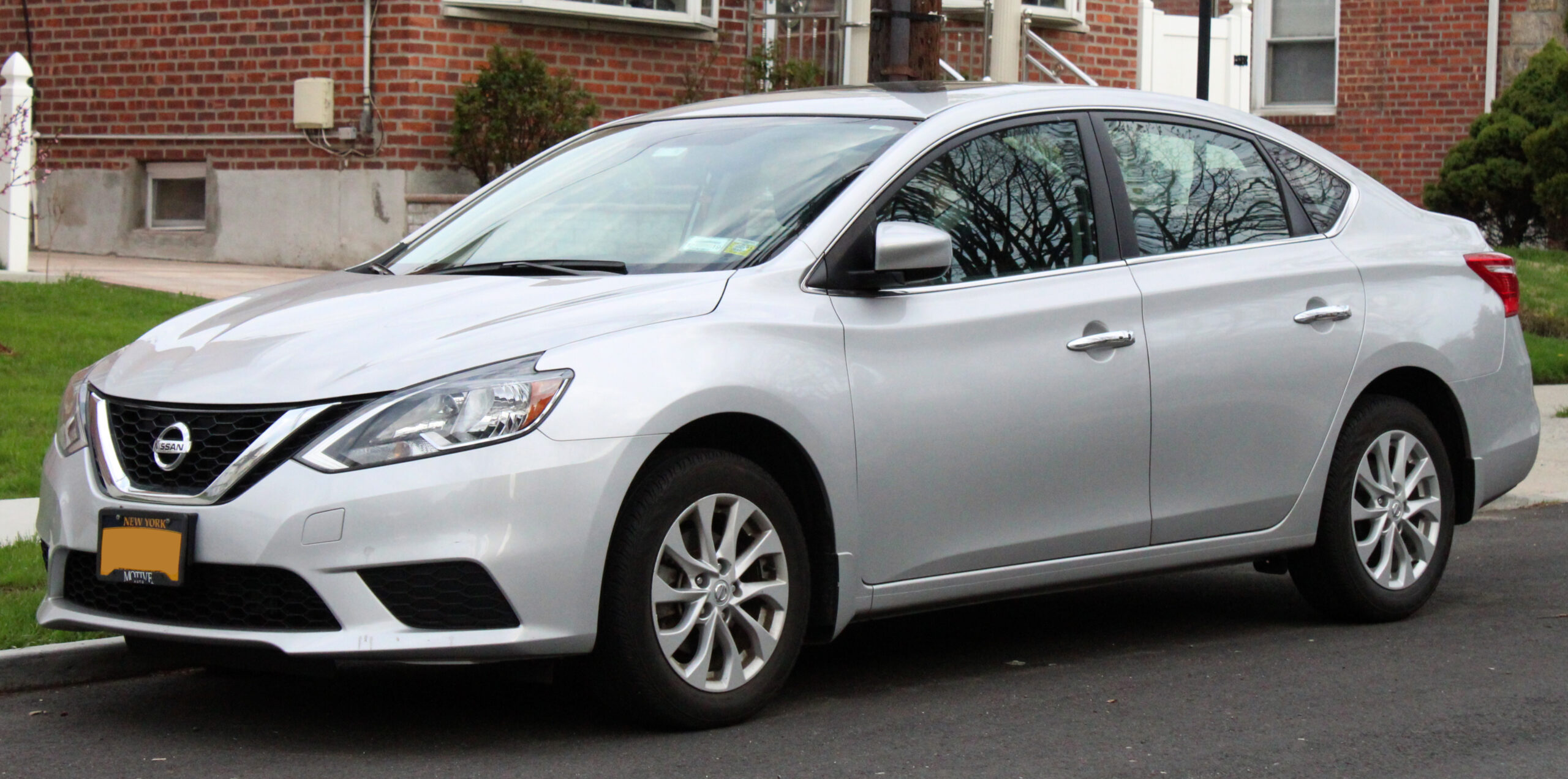 2017 Nissan Sentra SV compact gig rental fleet vehicle
