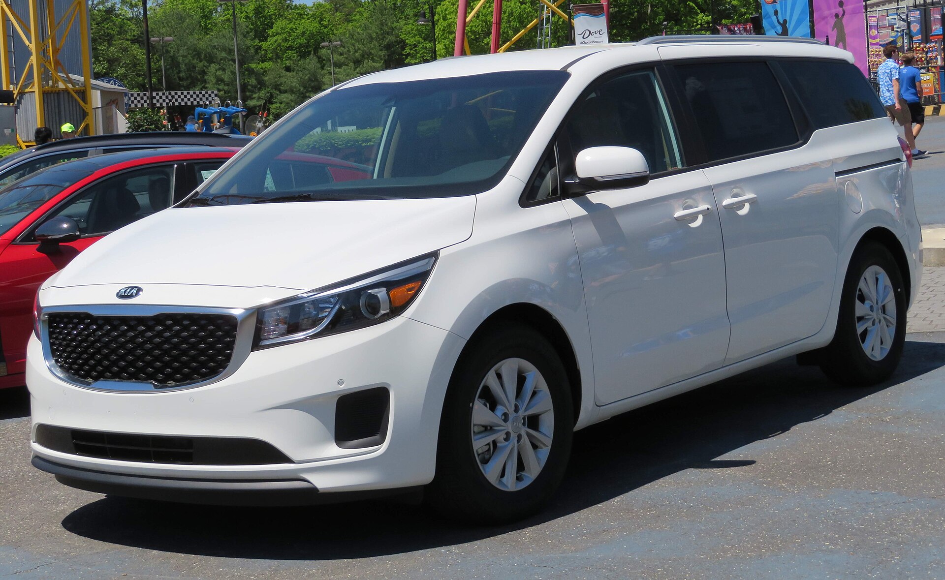 2018 Kia Sedona minivan gig rental fleet vehicle