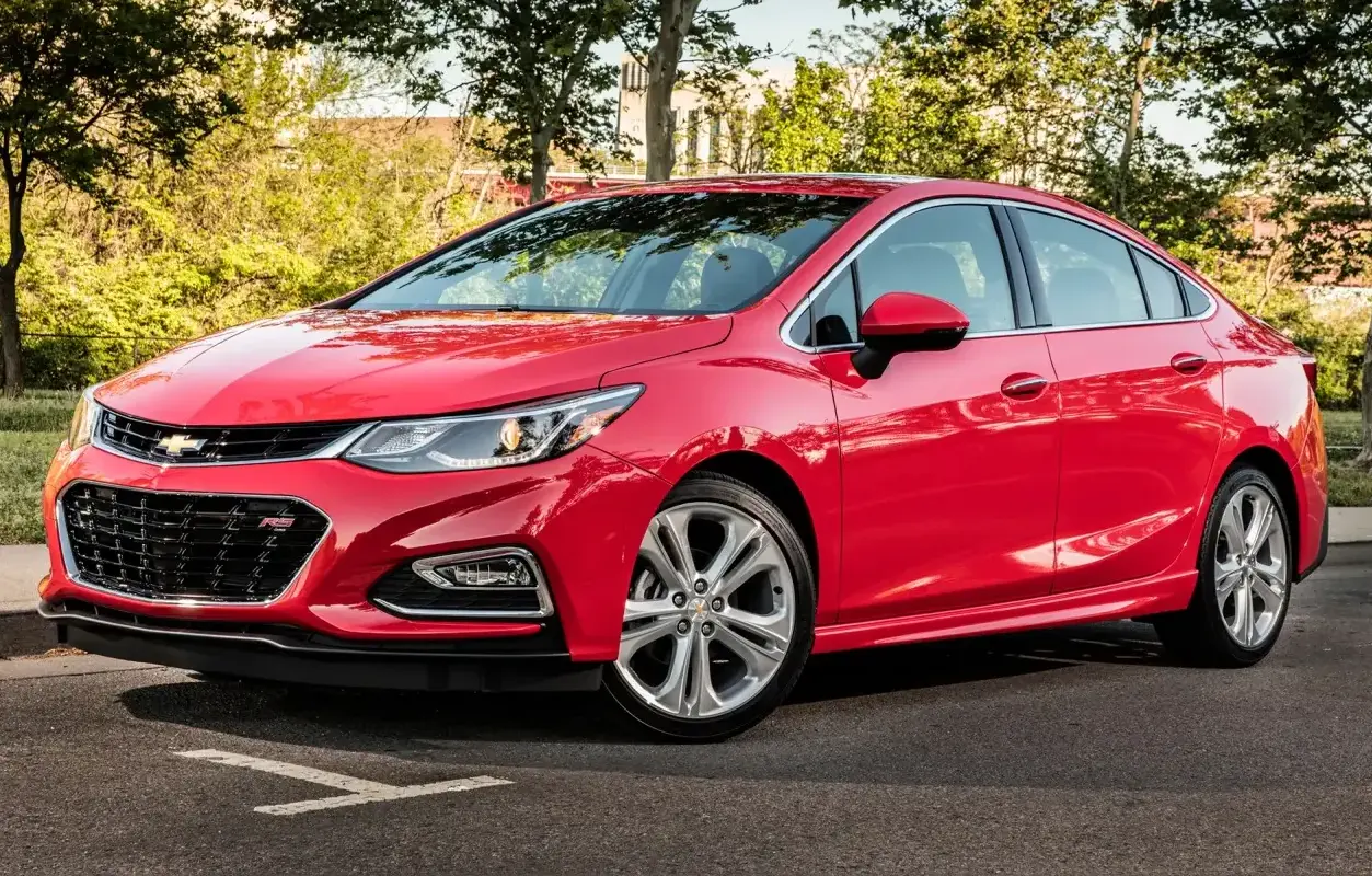 2019 Chevrolet Cruze sedan compact gig rental fleet vehicle