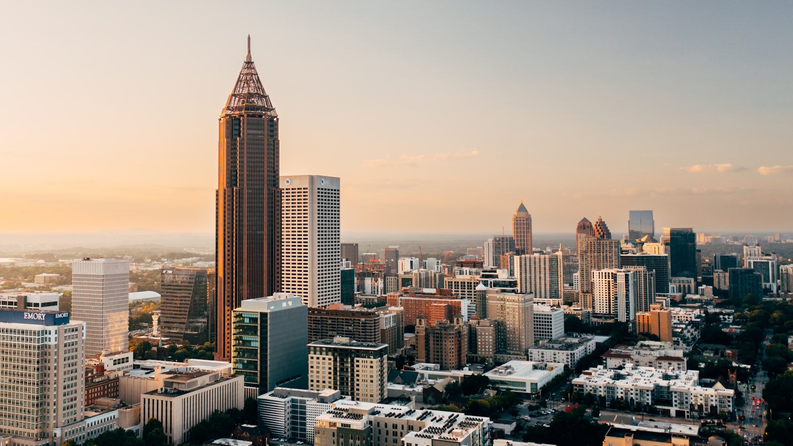 Atlanta skyline representing local demand and a gig car rental waitlist